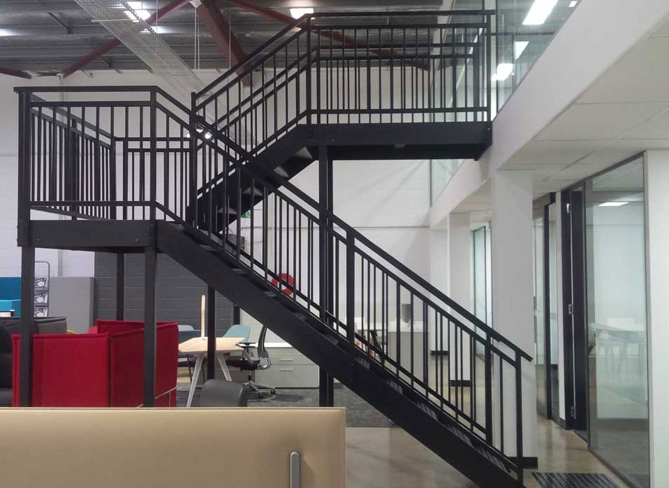 Industrial Warehouse Stairs | Adex Group