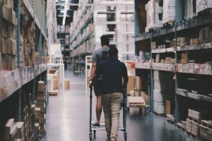 men at the warehouse